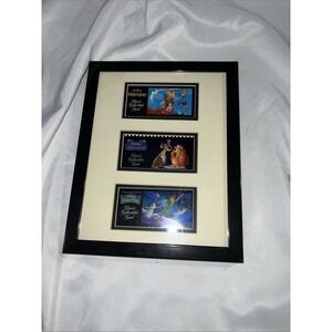 Disney PETER PAN Lady And The Tramp HerculeClassic Collectible 3 Card Framed Set